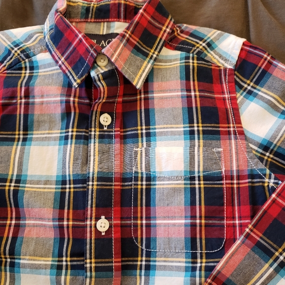 Boys Plaid Shirt - Picture 3 of 5